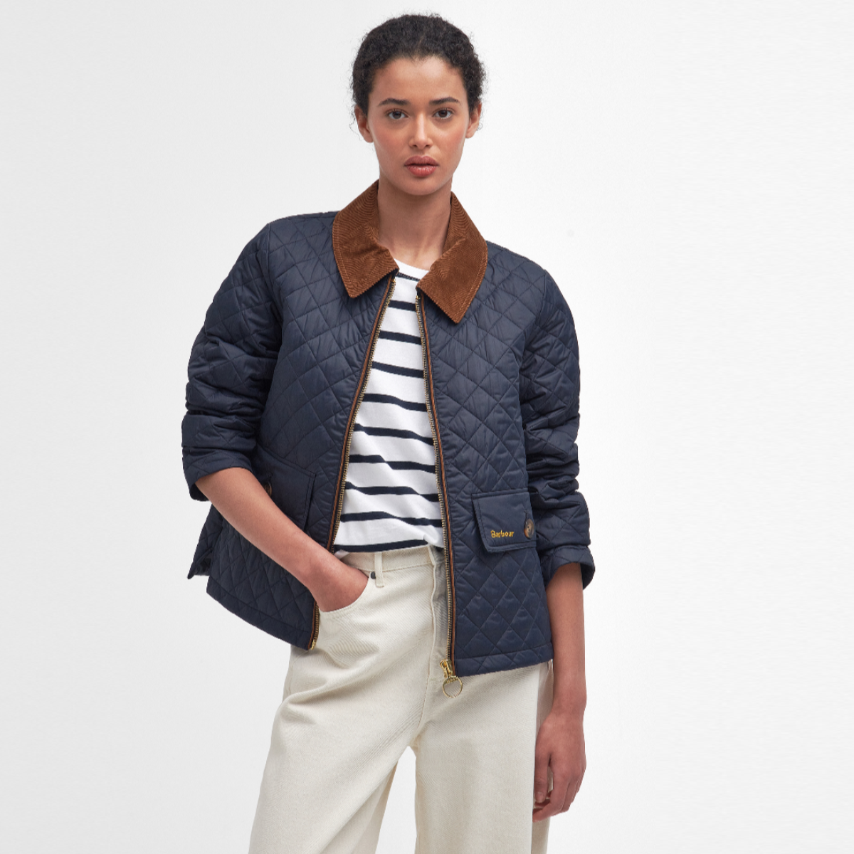 Barbour Leia Women's Quilted Jacket | Dark Navy