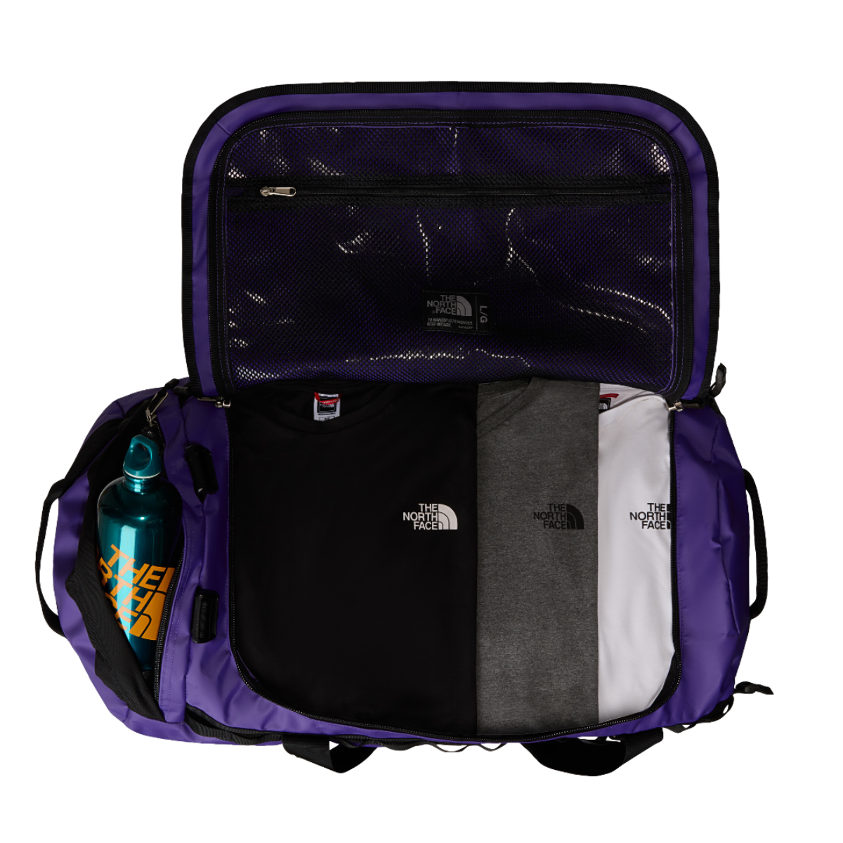 The North Face Base Camp Duffel Large | Peak Purple/TNF Black