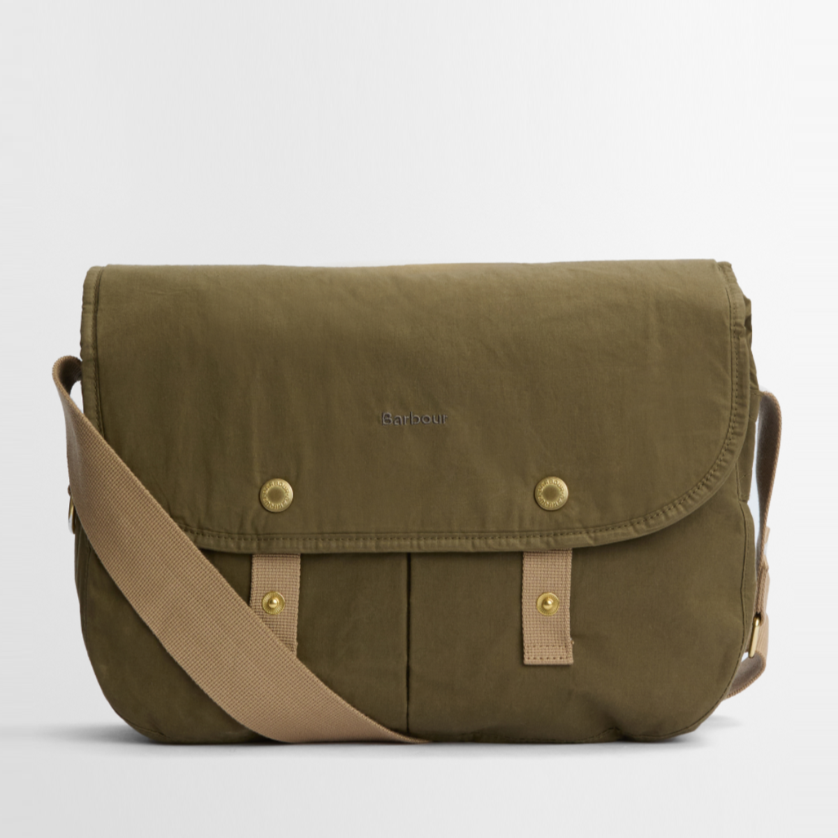 Barbour Transport Riever Crossbody Bag | Dusky Green