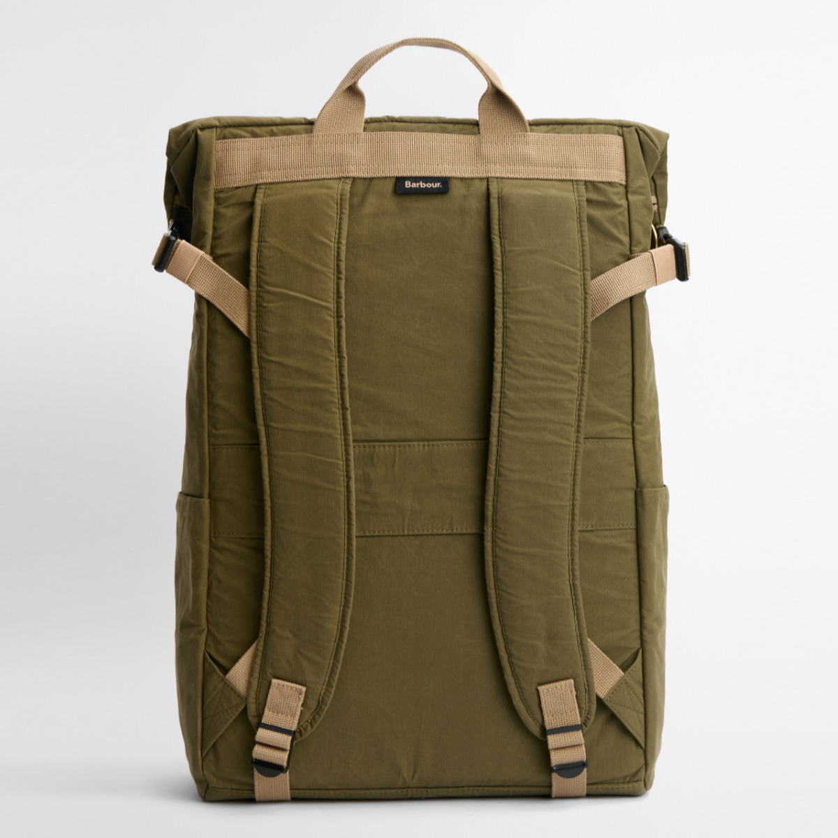 Barbour Transport Foldover Backpack | Dusky Green