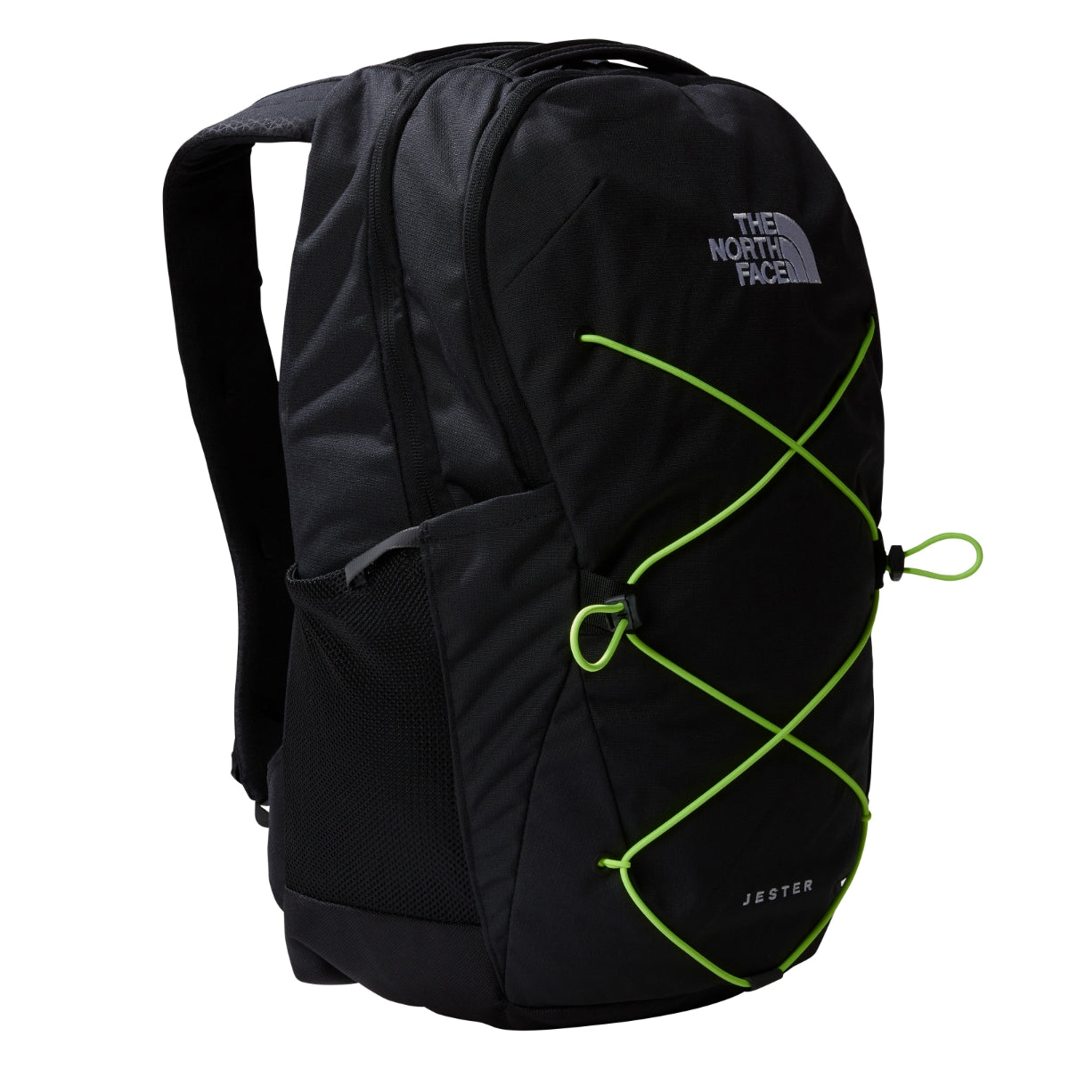 The North Face Jester Backpack | TNF Black Heather-LED Yellow-NPF