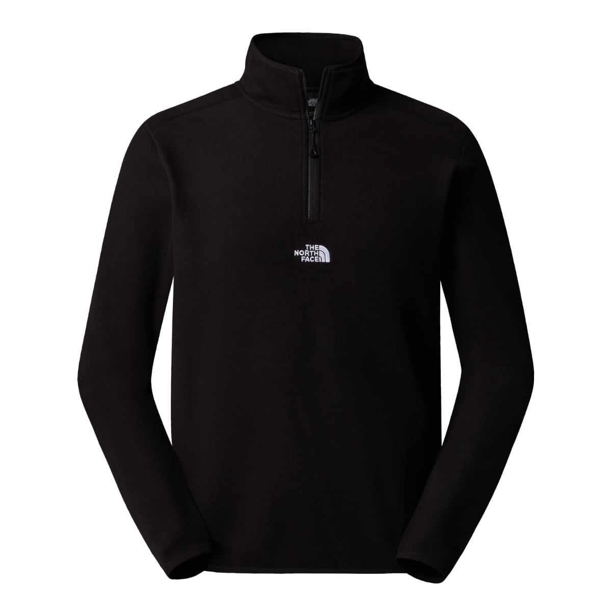 The North Face 100 Glacier 1/4 Zip Fleece Men's Top | TNF Black