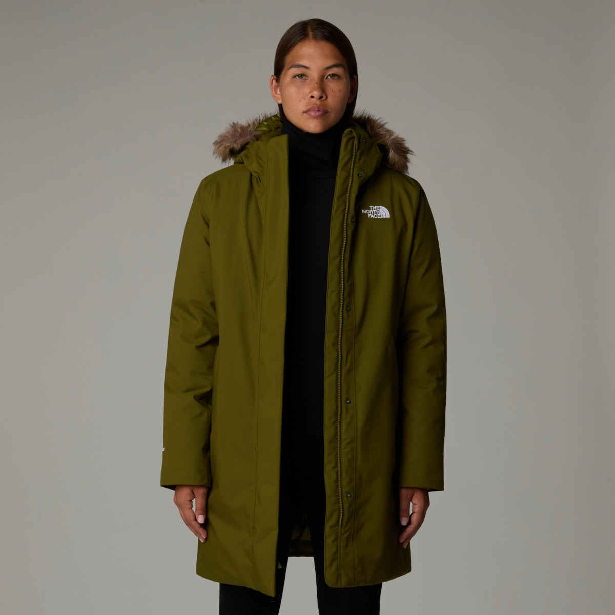 The North Face Arctic Parka Insulated Women s Jacket Forest Olive