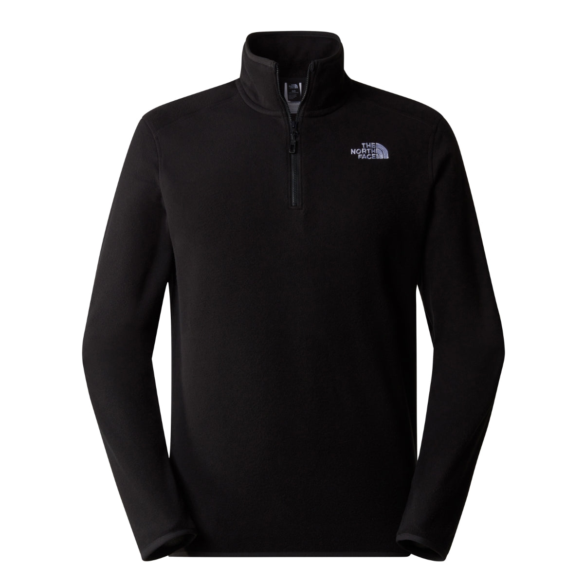 The North Face 100 Glacier 1/4 Zip Fleece Men's Top | TNF Black