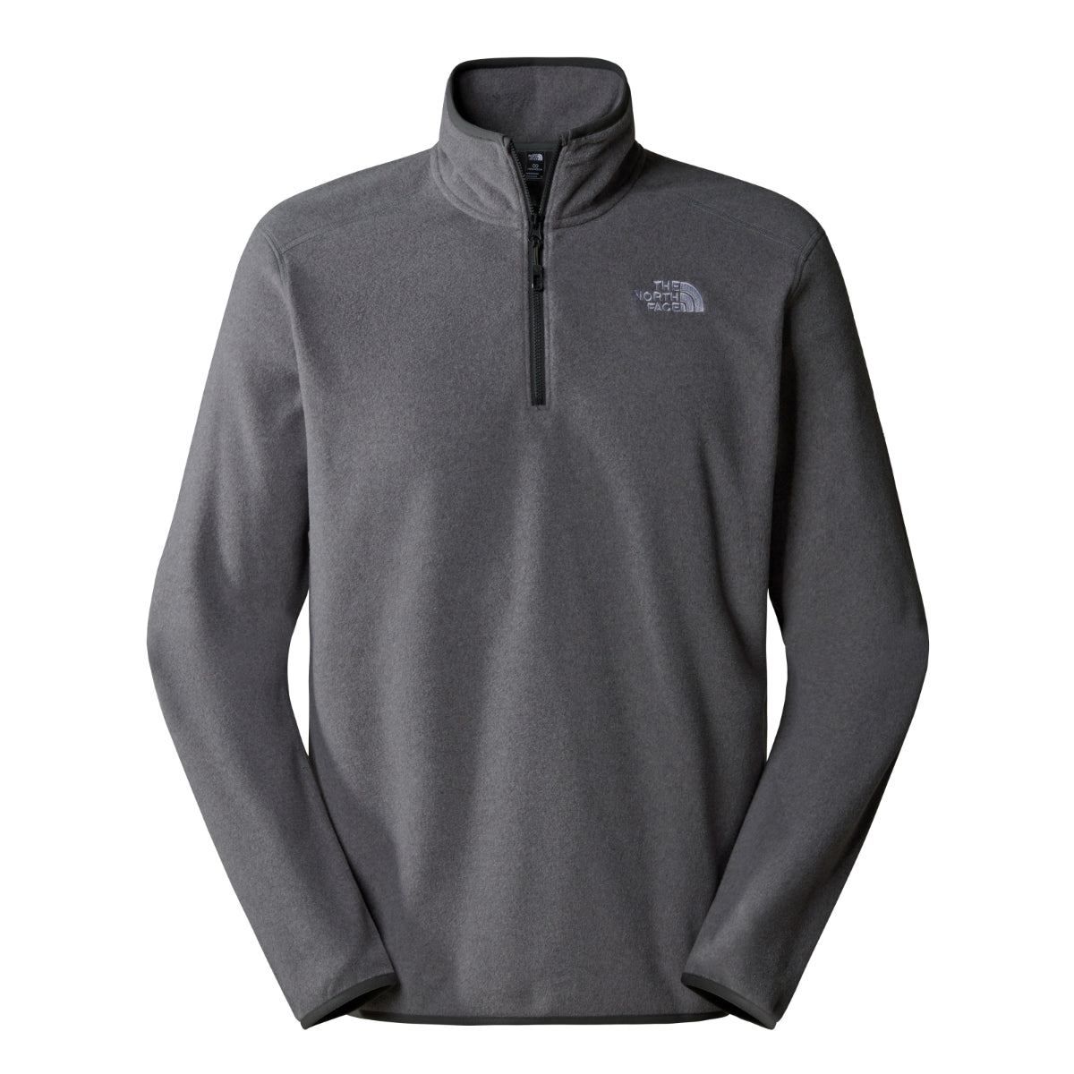 The North Face 100 Glacier 1/4 Zip Fleece Men's Top | TNF Medium Grey Heather