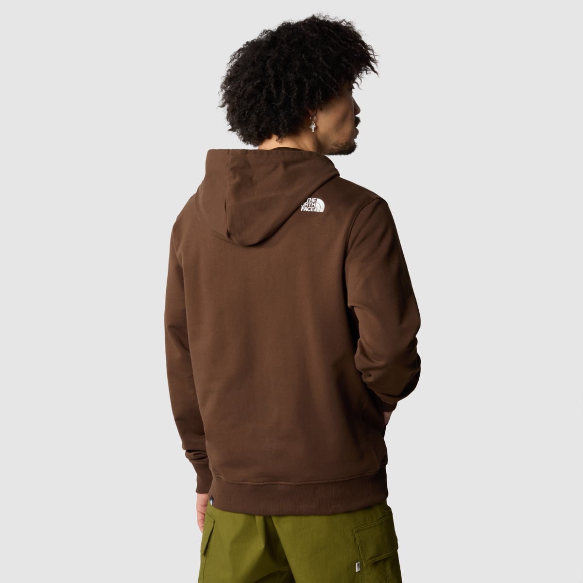 The North Face Open Gate Full Zip Men s Hoodie Demitasse Brown