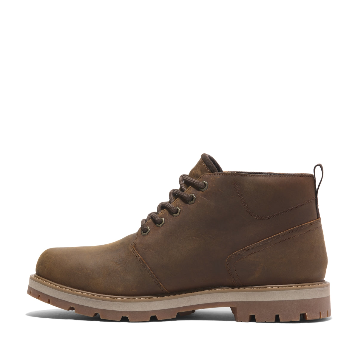 Timberland Britton Road Waterproof Chukka Men's Boots | Rust Full Grain (Model TB 0A69TWEM6)