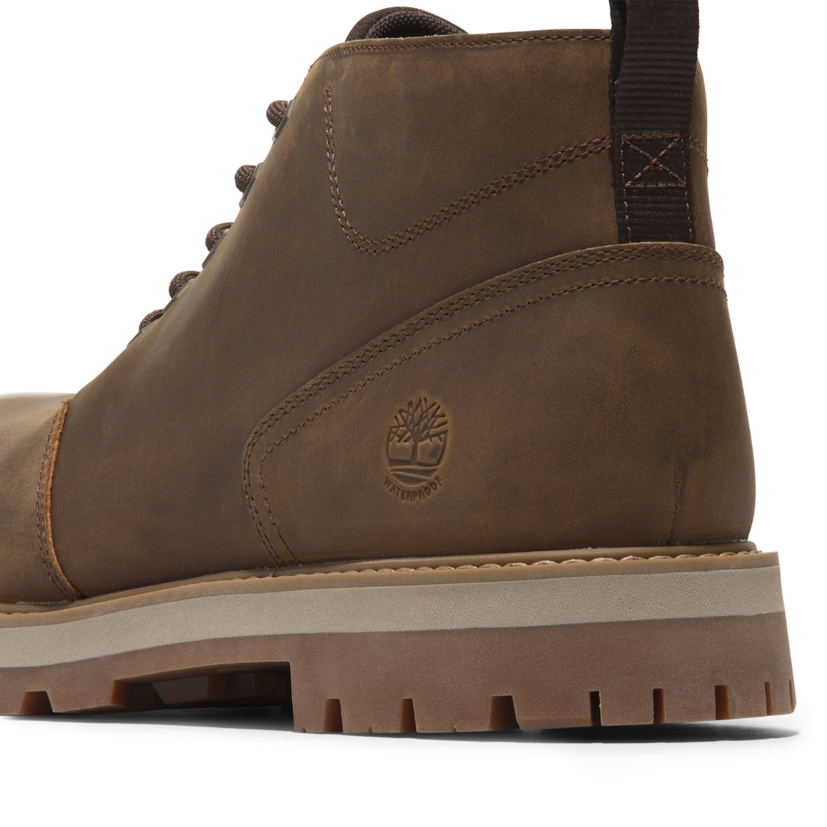 Timberland Britton Road Waterproof Chukka Men's Boots | Rust Full Grain (Model TB 0A69TWEM6)