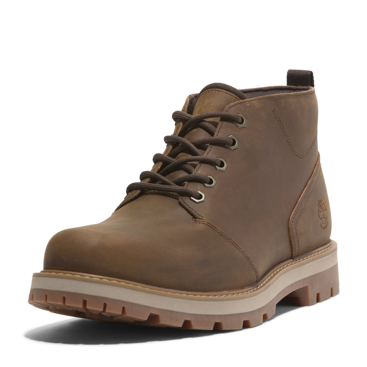 Timberland Britton Road Waterproof Chukka Men's Boots | Rust Full Grain (Model TB 0A69TWEM6)