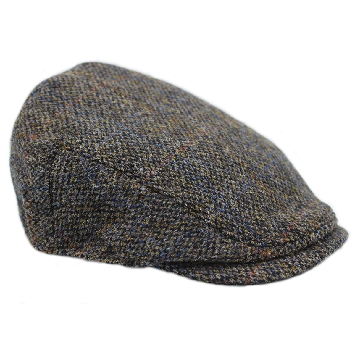 New Heather Hats Highland Tweed Cap | Grey