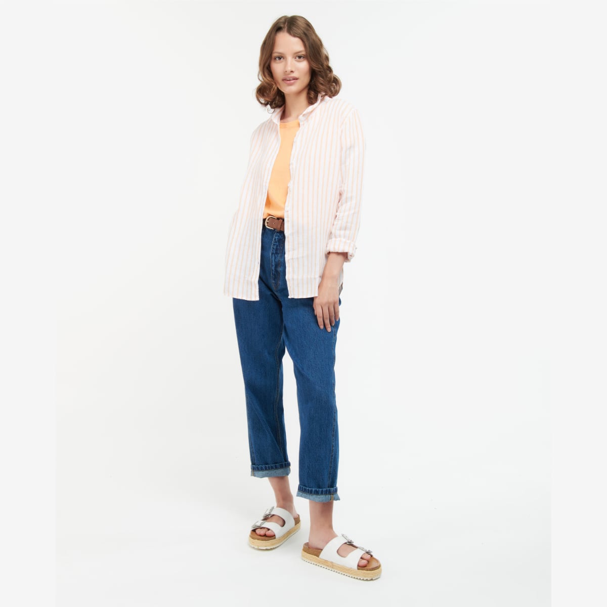 Barbour Marine Women's Shirt | Papaya