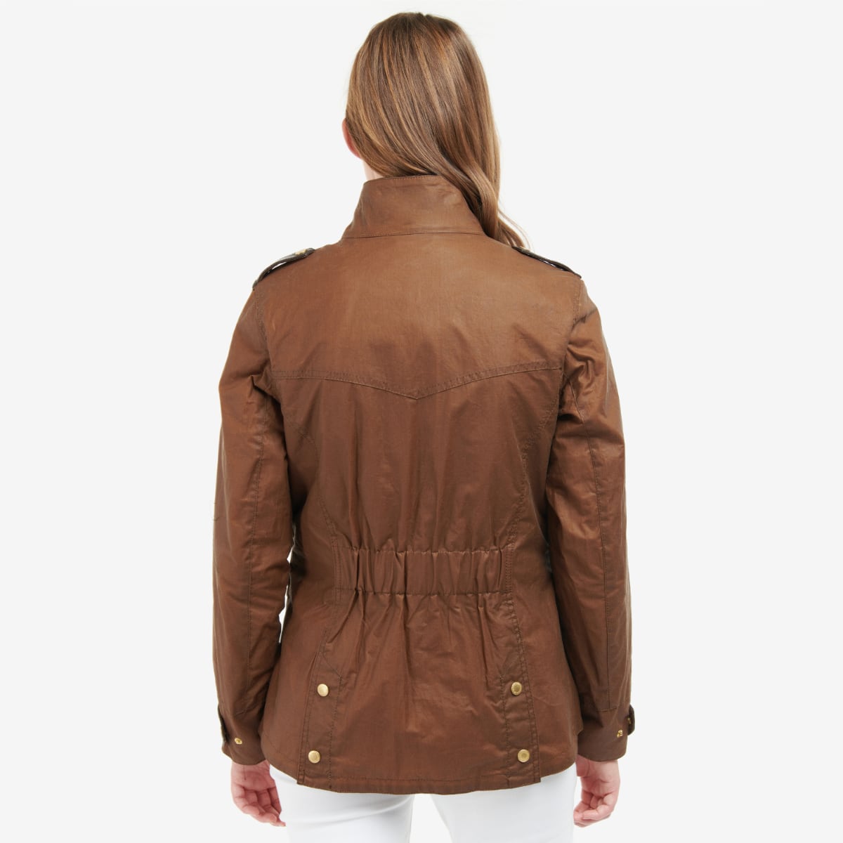 Tan wax outlet jacket