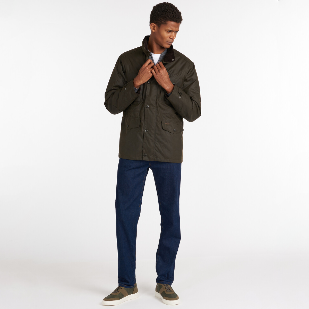 Barbour Sapper wax-finish Jacket - Farfetch