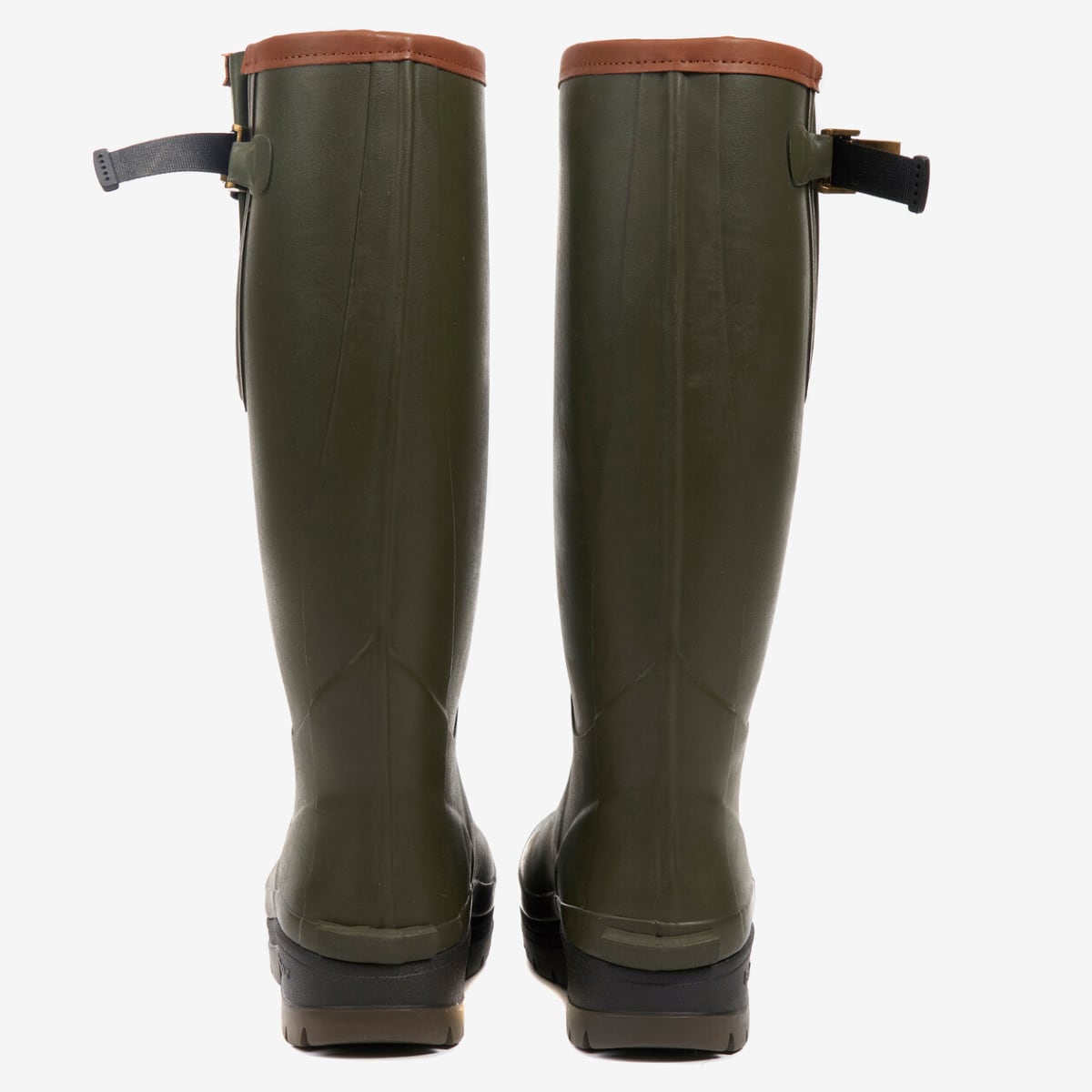 Barbour men's tempest wellington sale boot olive