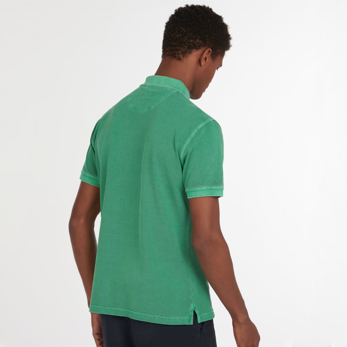 Barbour Washed Sports Polo Turf