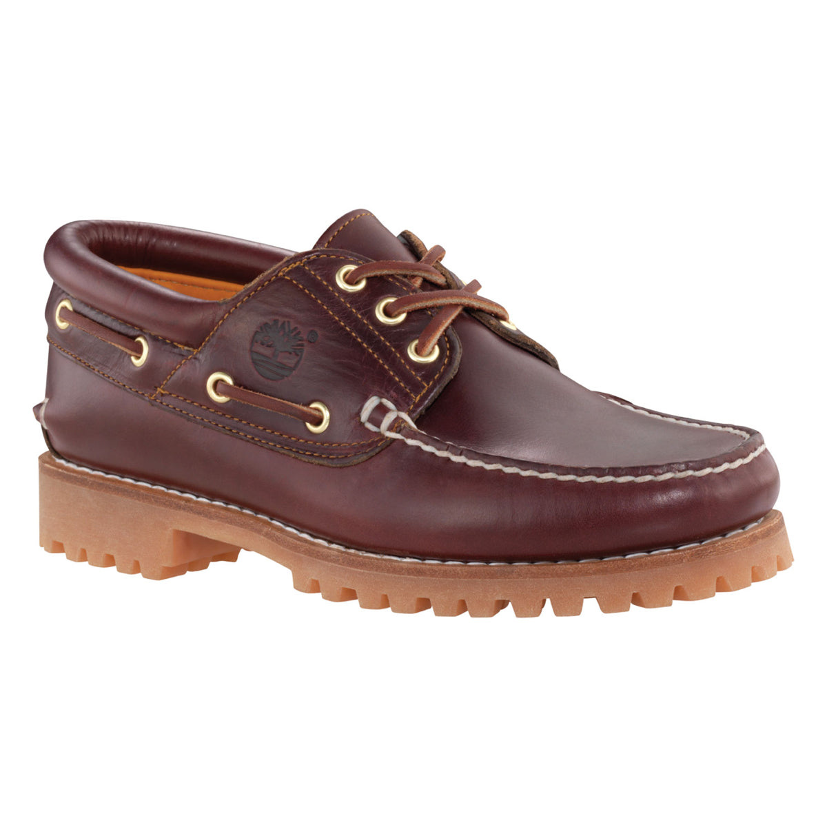 Timberland Authentic 3-Eye Boat Shoe Men's | Burgundy (Model TB 050009