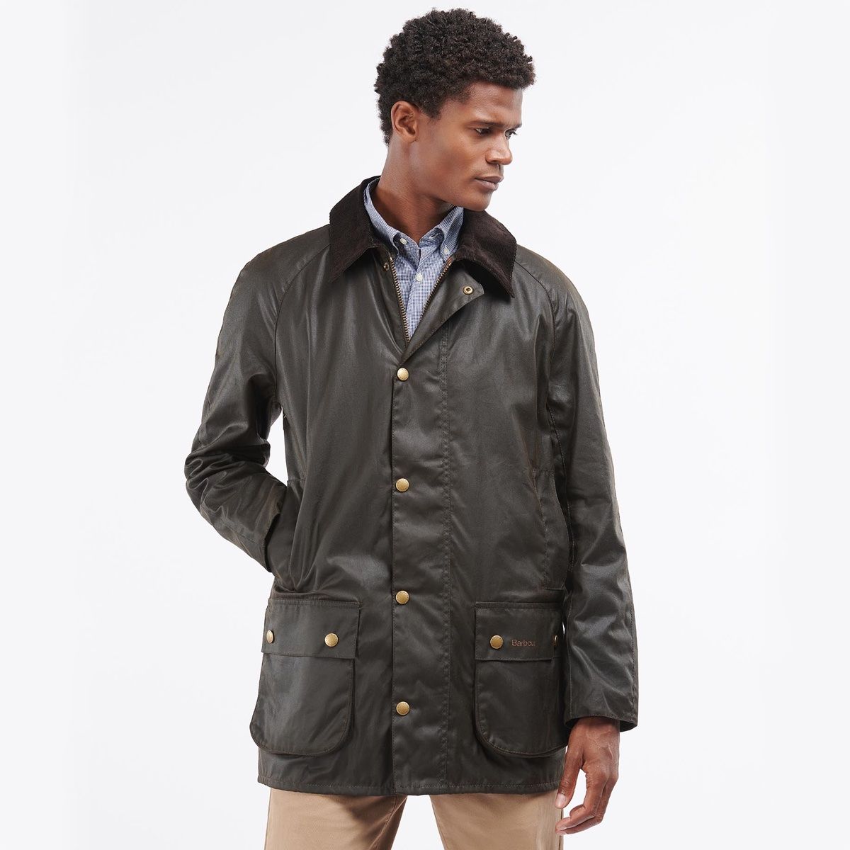 Barbour mens leather on sale jackets