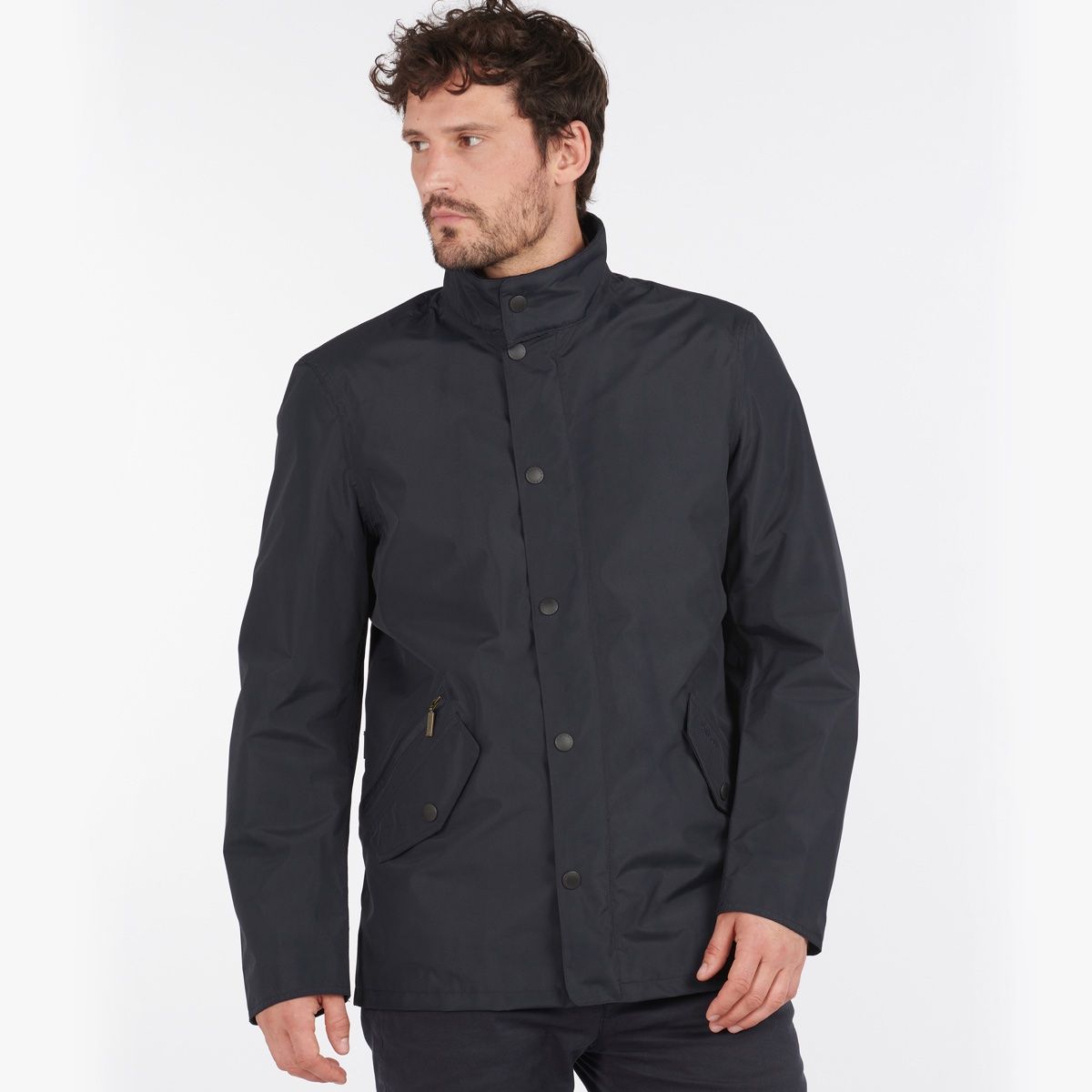 Barbour Spoonbill Waterproof Men's Jacket | Navy