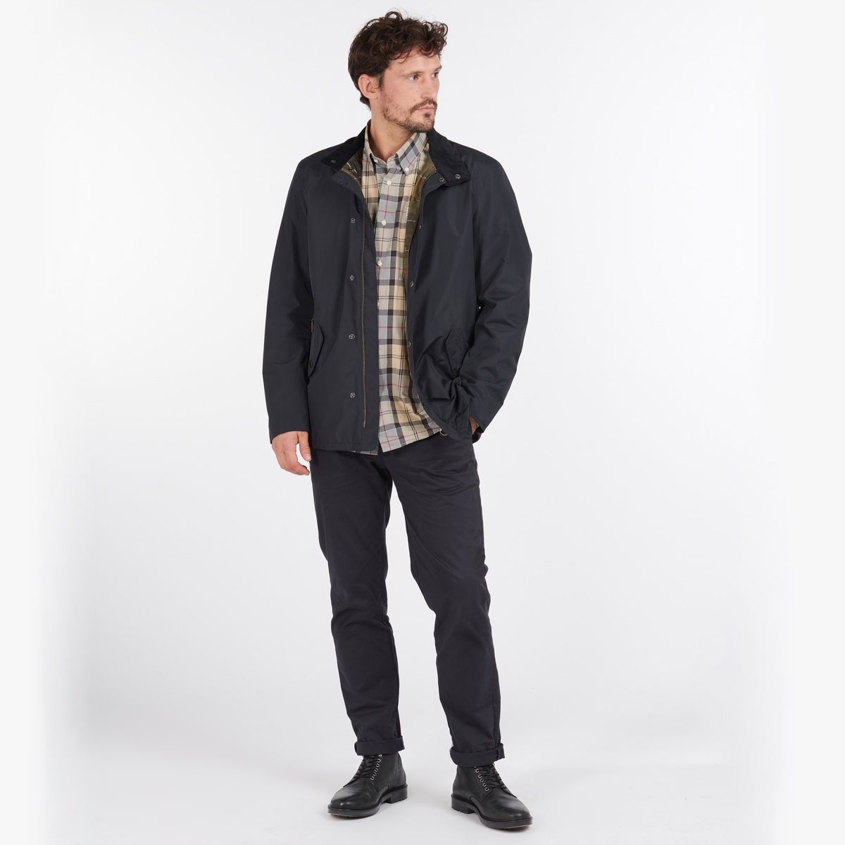 Barbour Spoonbill Waterproof Men's Jacket | Navy