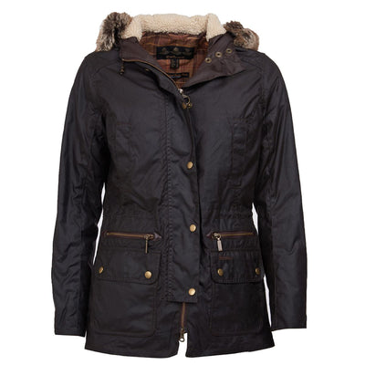 Barbour Kelsall Women's Waxed Jacket | Rustic